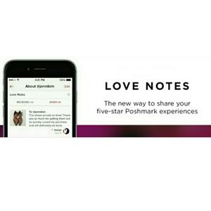 Sellers L♥️VE posh love notes!!!